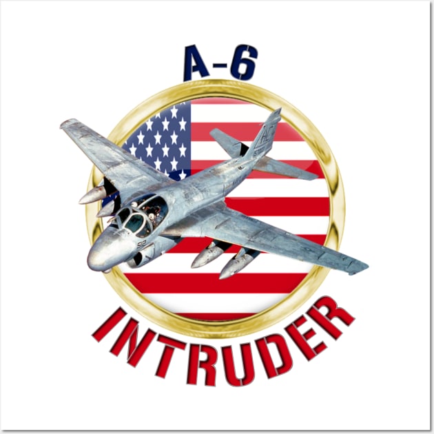 A-6 Intruder USA Wall Art by MilMerchant